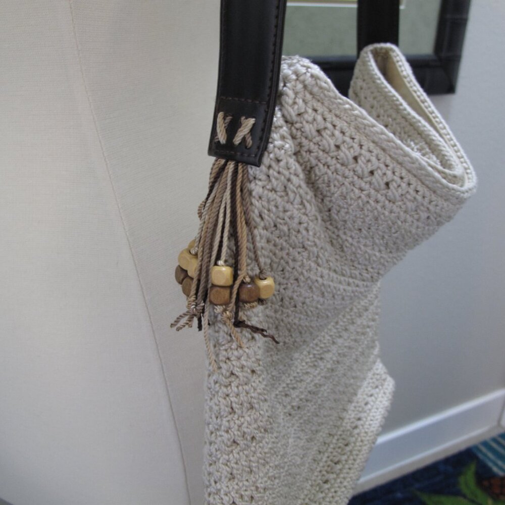 THE SAK Crotchet Shoulder Bag with Beads - Picture 3 of 13